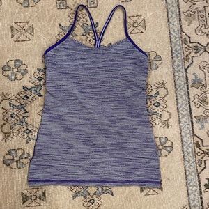 Lululemon Purple Y Tank